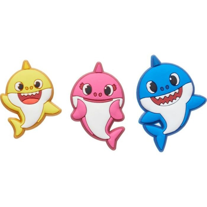 

Джибитс Crocs Baby Shark 3 шт (10008018)