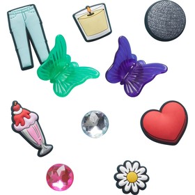 

Джибитс Crocs Cool Girl 10 шт (10009049)