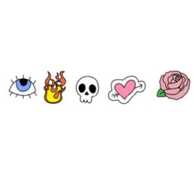 

Джибитс Crocs Hand Drawn Symbols 5 шт (10009880)