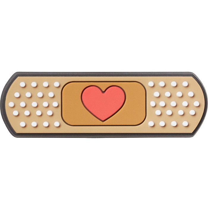 Джибитс Crocs Heart Bandaid (10009445)