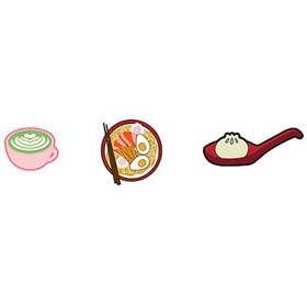 

Джибитс Crocs Trendy Food 3 шт (10007583)