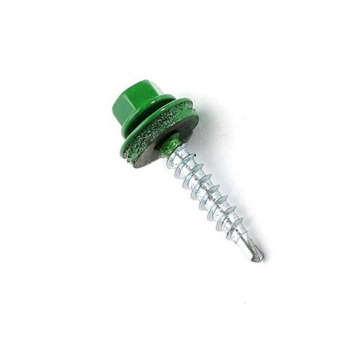 

Саморез для крепления кровли, RAL6002, 5,5х25 2400 шт