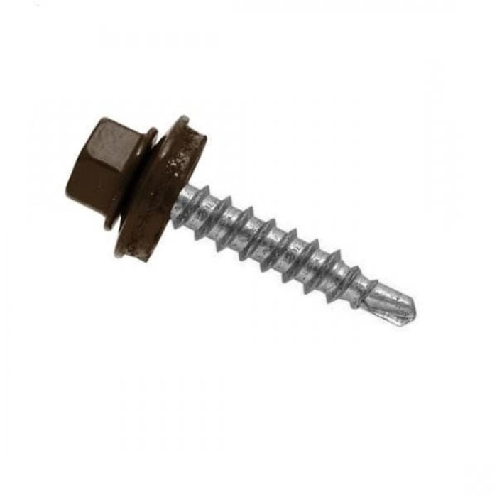 

Саморез для крепления кровли, RAL8017, 5,5х25 2400 шт