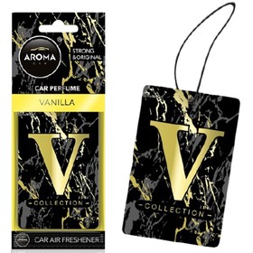 

Ароматизатор на зеркало Aroma Car, V-Collection, ваниль