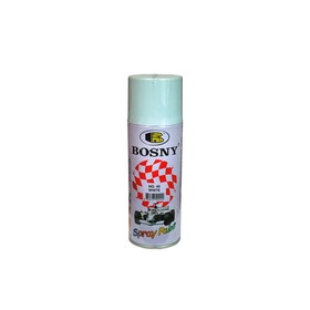 

Краска аэрозольная Bosny, белая, блестящая, RAL 9003, 400 мл