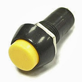 

Кнопочный переключатель RUICHI PBS-11B, OFF-ON, желтый