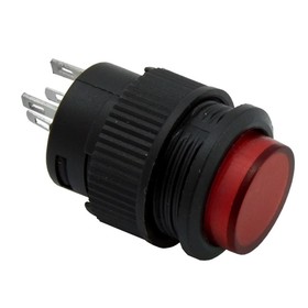 

Кнопочный переключатель RUICHI R16-503AD-R с замком