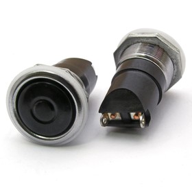 

Кнопочный переключатель RUICHI К1-1, OFF-(ON), SPST, без фиксации, 4 А, 250 В, чёрный