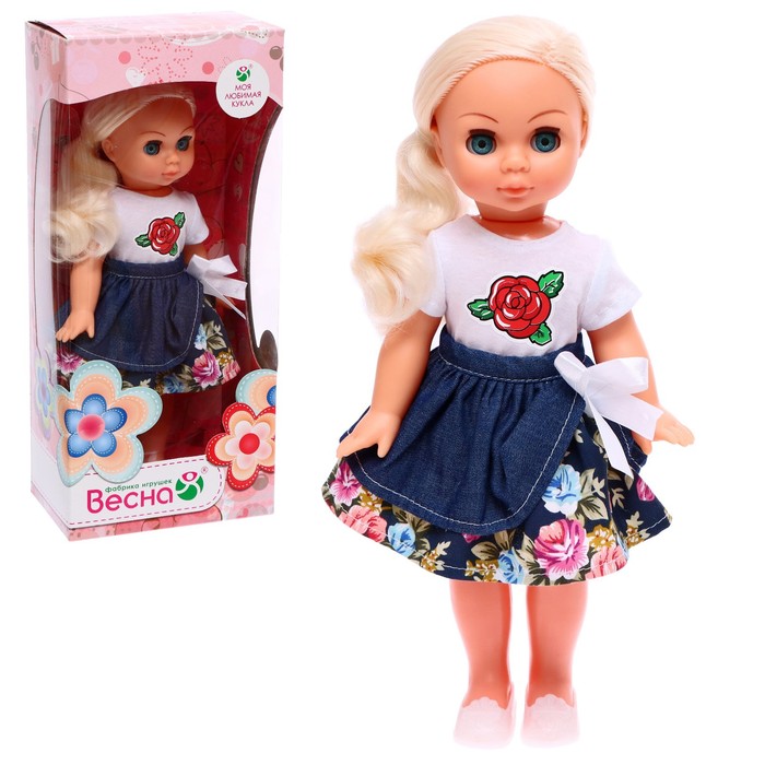 Кукла «Эля цветочная поляна», 30 см кукла эля в русском костюме 30 5 см