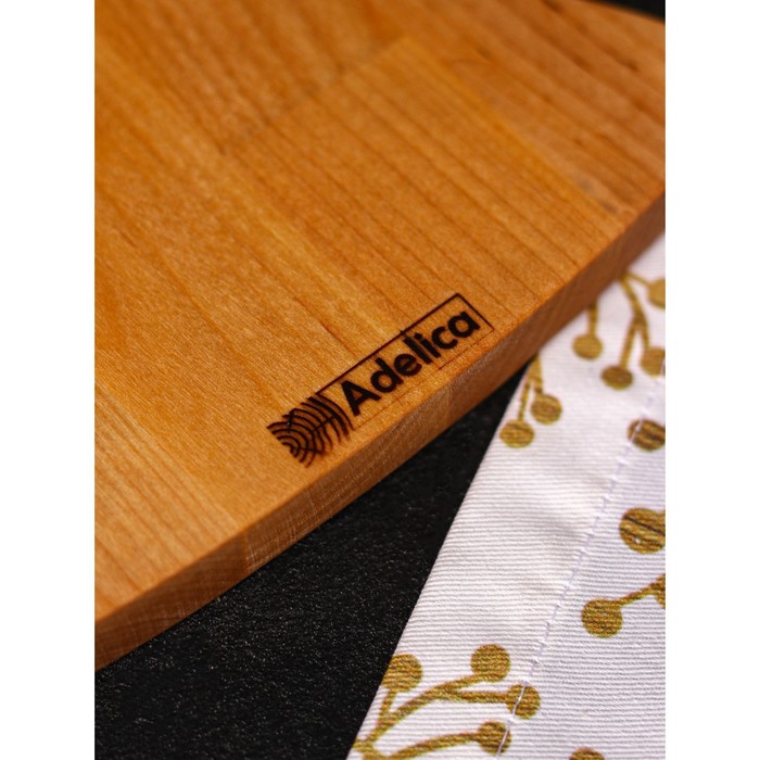 Подарочный набор посуды Adelica «Новогодний олень», менажница ёлка 22×18 см, тарелка 22×20 см, берёза