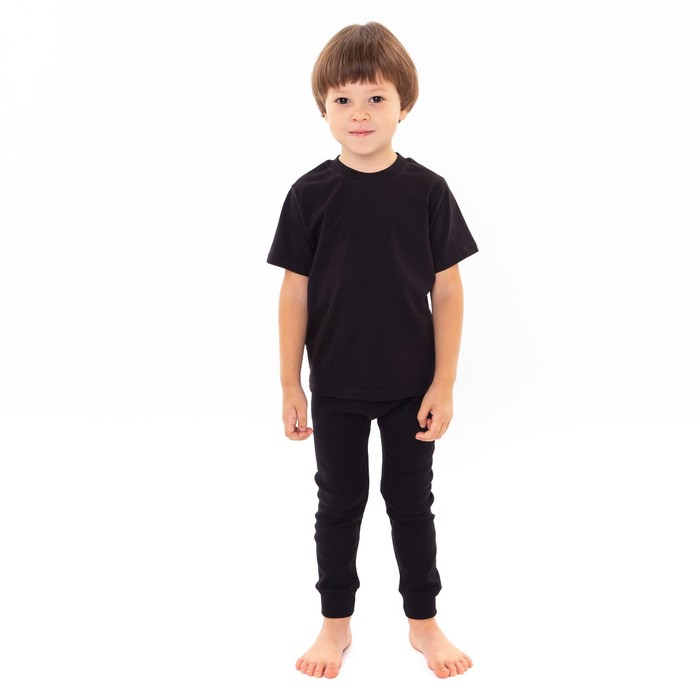 Термобелье для мальчика (брюки), цвет чёрный, рост 92 см брюки для мальчика цвет чёрный рост 92 см