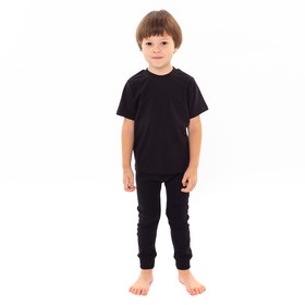 Термобелье для мальчика (брюки), цвет чёрный, рост 152 см