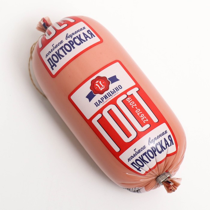

Колбаса вареная Докторская в/с 500г ЦАРИЦЫНО