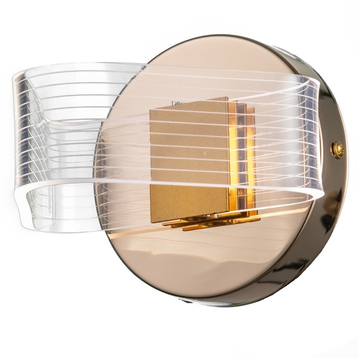

Бра 2506/1 LED 6Вт 4000К золото 15х7 см