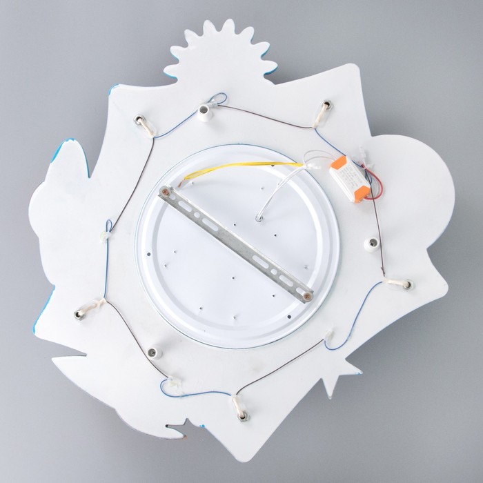 Люстра "Космические приключения" LED 33Вт сине-желтый 7521297