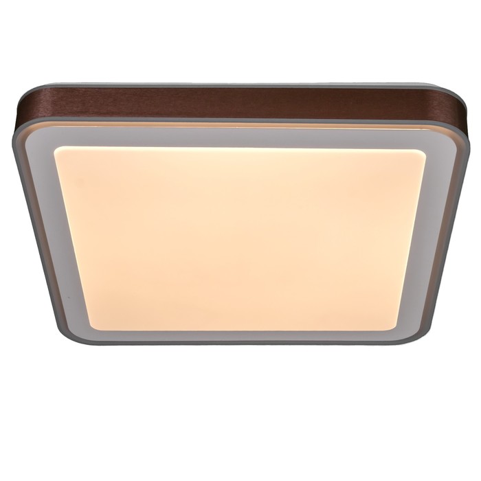 

Люстра с ПДУ "Арко" LED 80Вт 3000-6000К бело-шоколадный 50х50х8 см