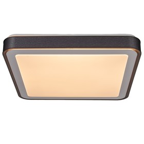 

Люстра с ПДУ "Арко" LED 80Вт 3000-6000К бело-серебрянный 50х50х8 см