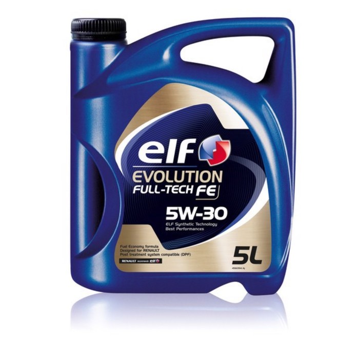 фото Масло моторное elf evolution full tech fe 5w30 с4, с3, синтетическое, 5 л