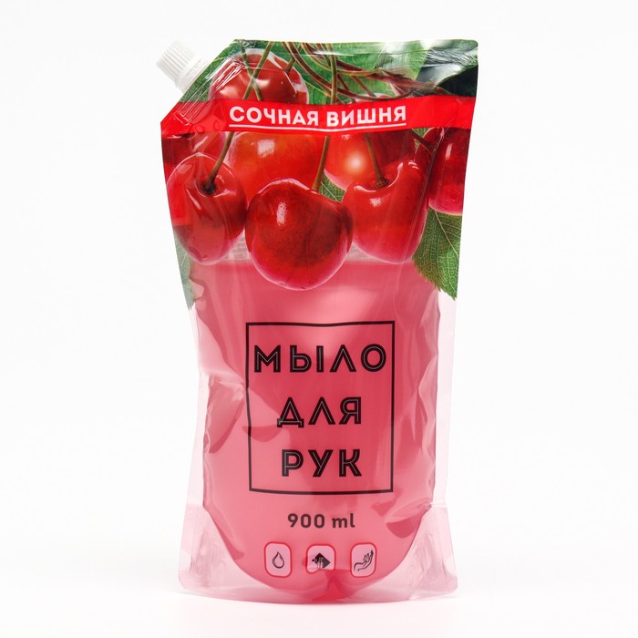

Жидкое мыло VESTAR, "Сочная Вишня", дой-пак, 900 мл