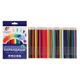 Цветные карандаши 36 цветов, Луч 