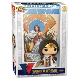 

Фигурка Funko POP! Comic Covers DC Wonder Woman 80th Wonder Woman (Rebirth) On Throne