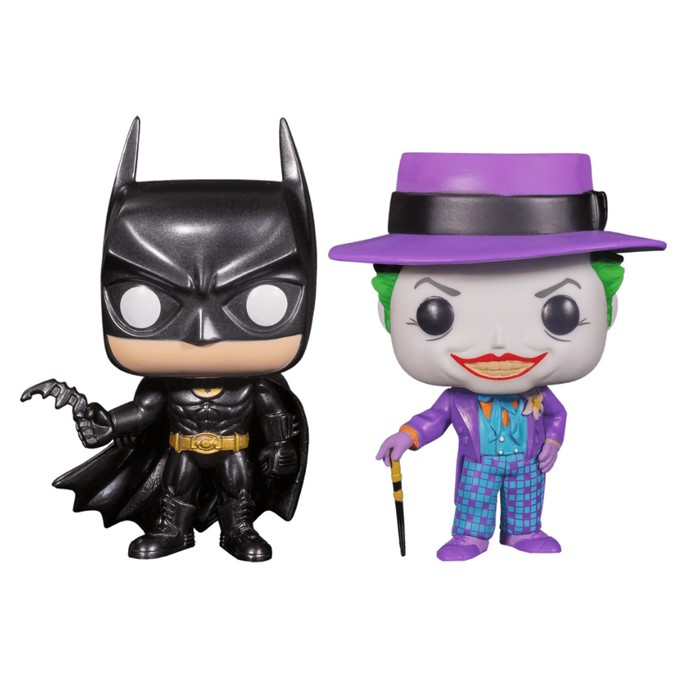 фото Набор фигурок funko pop! heroes dc batman (1989) joker & batman