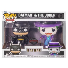 

Набор фигурок Funko POP! Heroes DC Batman (1989) Joker Batman