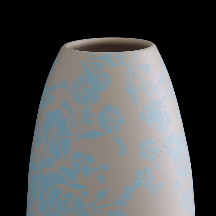 Ваза Fuso Seleste, лазурная