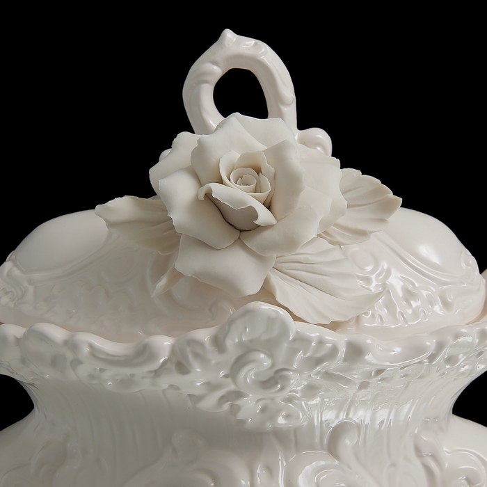 Шкатулка White Rose, белая