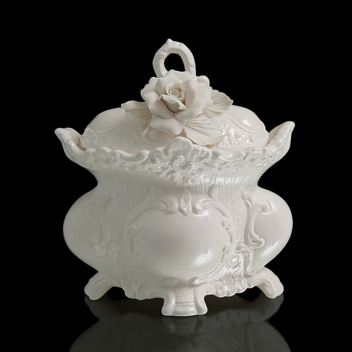 Шкатулка White Rose, белая