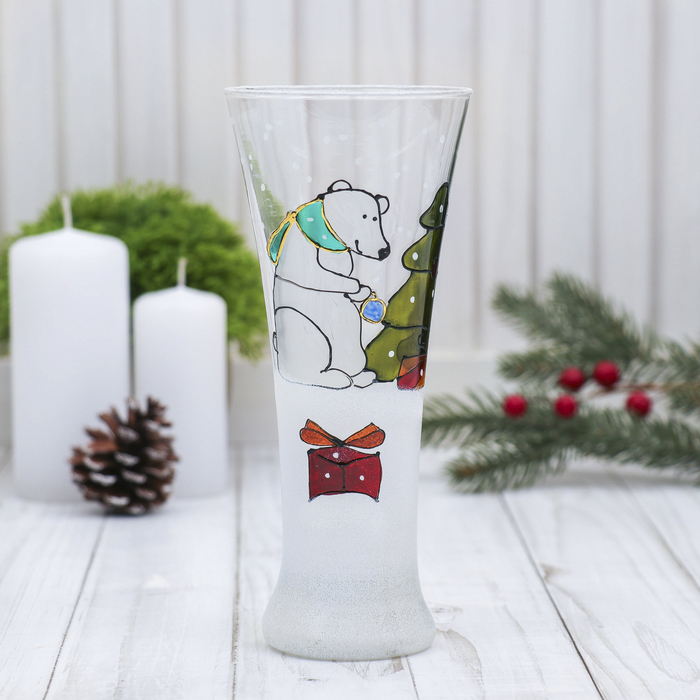 Ваза-подсвечник "Потапыч"