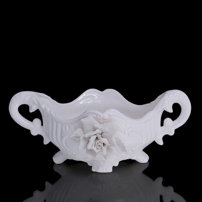 Ваза для конфет White Rose