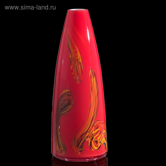 Ваза интерьерная Torino Glass, 50 см ваза hakbijl glass conical 12х15 см