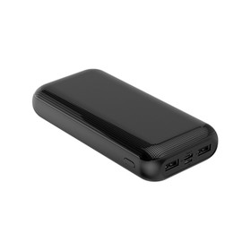 

Внешний аккумулятор TFN Porta 20, 20000 мАч, 2 USB, Type-C, microUSB, черный