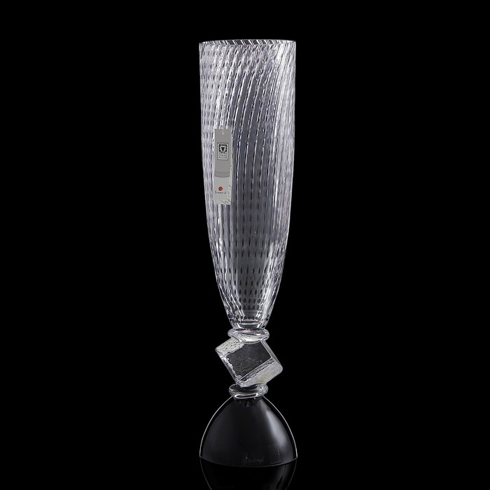 Ваза интерьерная "Kostka Glass", 50 см