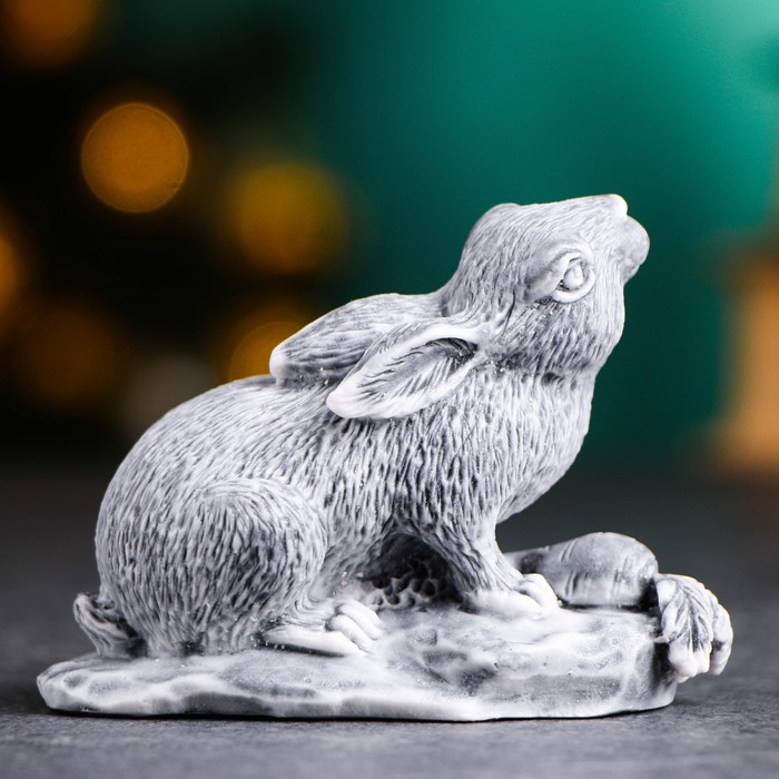 

Сувенир "Кролик с морковкой" 6,5см
