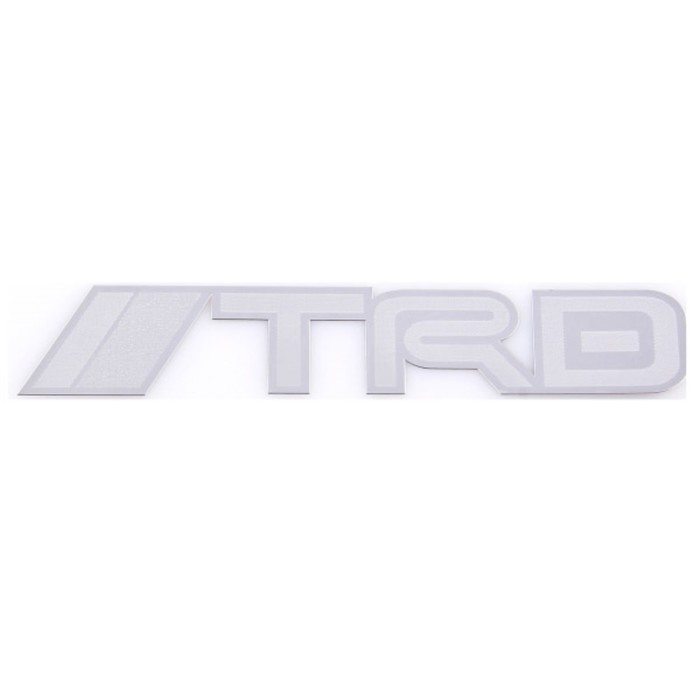 Шильдик металлопластик Skyway TRD 1, наклейка, серый, 150*25 мм