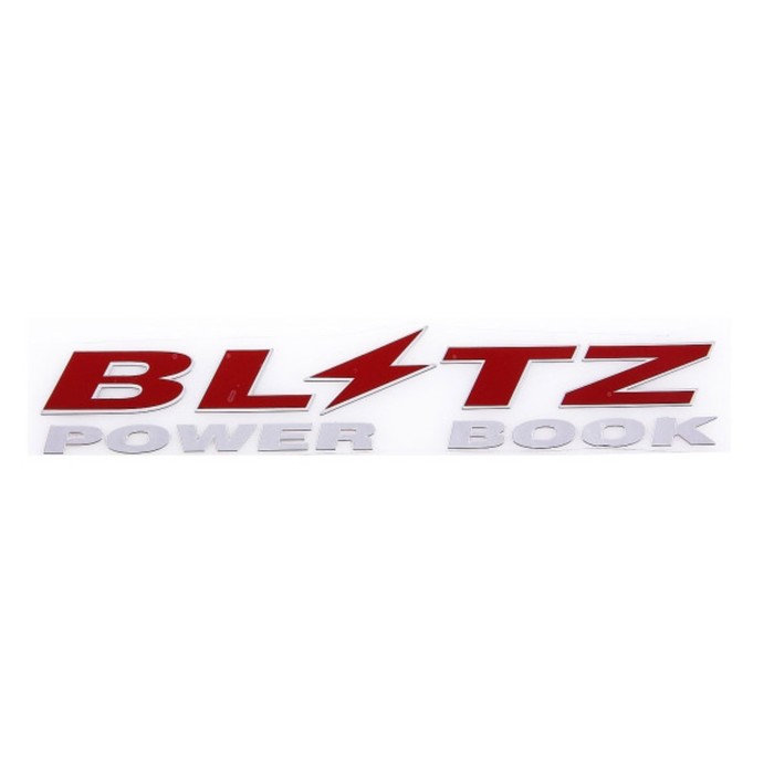 

Шильдик металлопластик Skyway "BLITZ", наклейка, красный, 135*23 мм