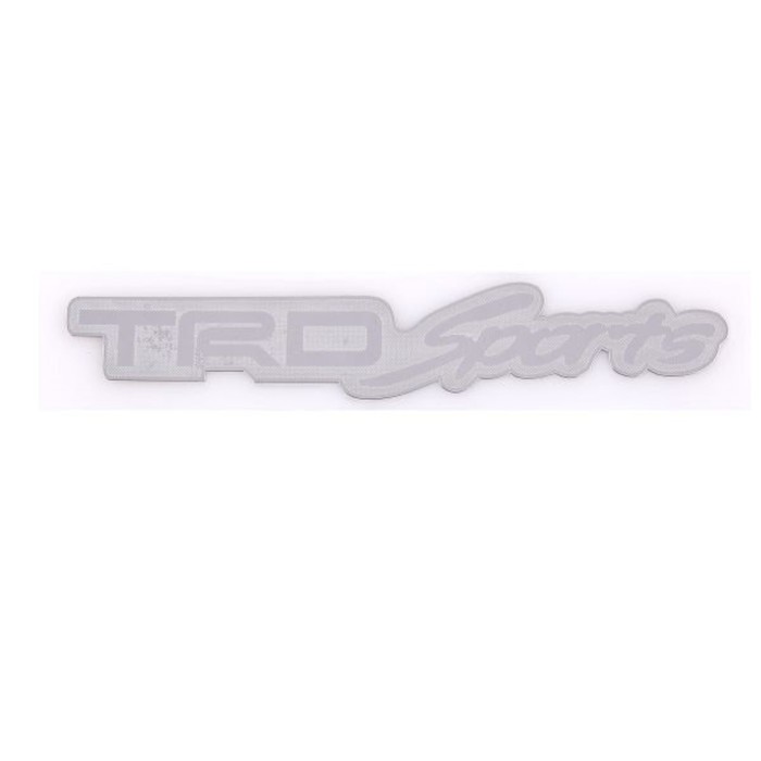 

Шильдик металлопластик Skyway "TRD SPORTS", наклейка, серый, 140*25 мм