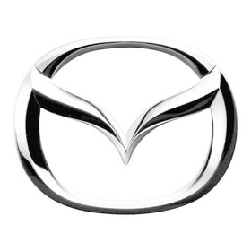 

Эмблема хром Skyway Mazda, скотч/крепеж, 125x101 мм