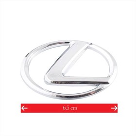 

Эмблема хром Skyway Lexus, скотч/крепеж, 98x70 мм