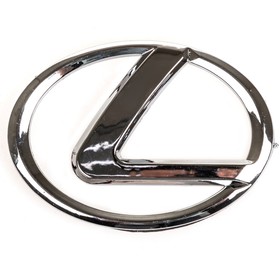 

Эмблема хром Skyway Lexus, скотч/крепеж, 98x68 мм