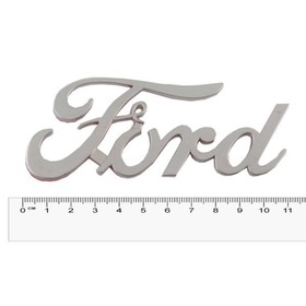 

Шильдик металлопластик Skyway "FORD", скотч, 110*40 мм