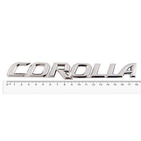 

Шильдик металлопластик Skyway "COROLLA", скотч, 175*25 мм