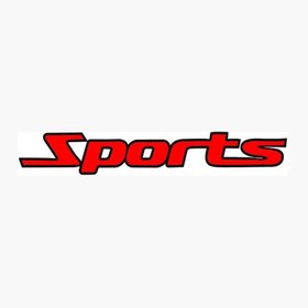

Шильдик металлопластик Skyway "SPORTS", наклейка, серый, 150*20мм
