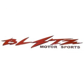 

Шильдик металлопластик Skyway "BLITZ Motor Sports", наклейка, красный, 150*20 мм