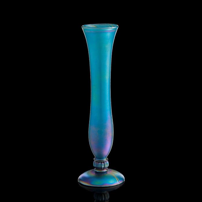 Стеклянные вазы  Сима-Ленд Ваза интерьерная Sea Grass, голубая