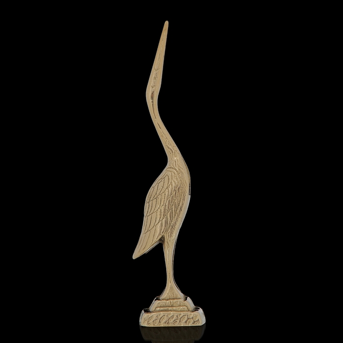 Статуэтка-подставка для колец "Аист"