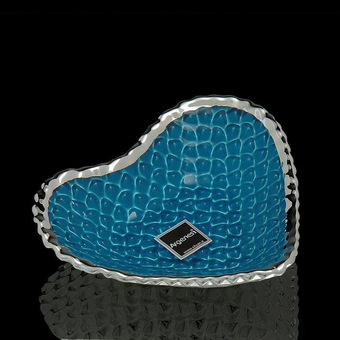 Чаша "Сердце", голубая