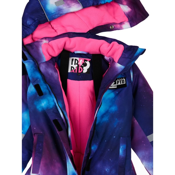 фото Зимний комбинезон для девочки, рост 116 см playtoday